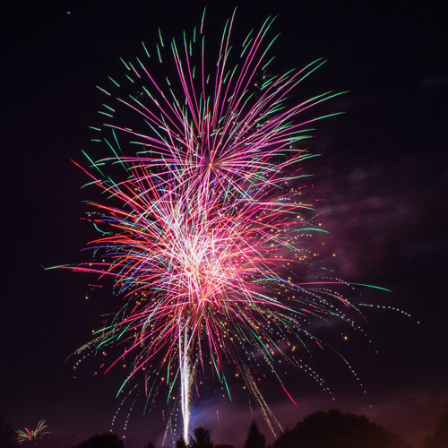 Event in the summer near stowe