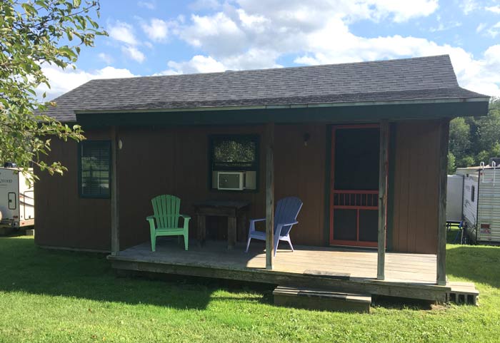 All year rental cabin near stowe vt