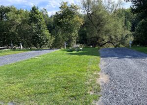 RV Sites at Mountain View Campground, Vermont