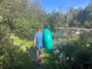 Tubing trail