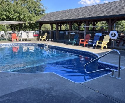 Upper Quiet pool at Mountain View Campround